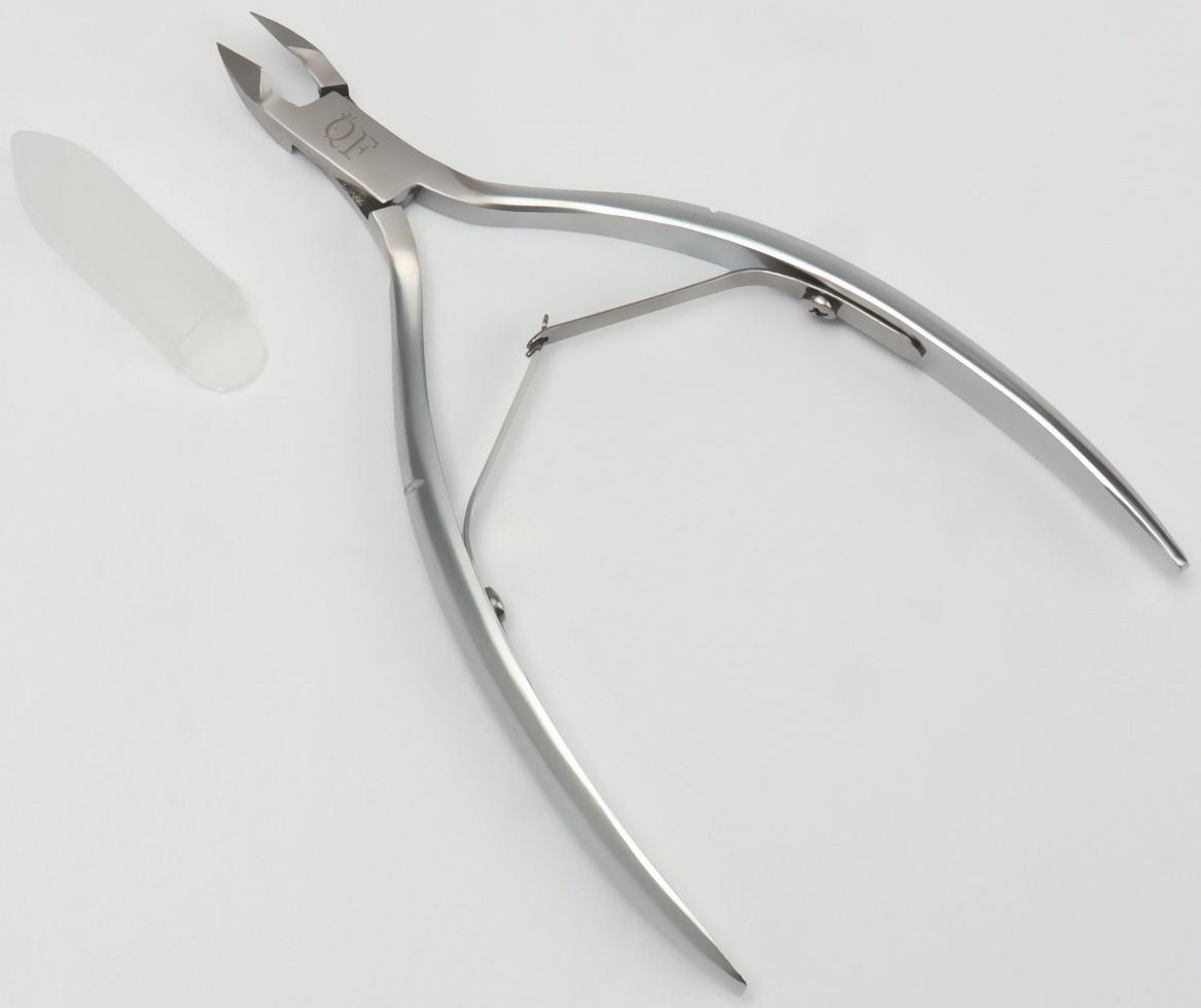 Кусачки маникюрные для кутикулы «Premium», двойная пружина, 11,4 см, длина лезвия - 6 мм, цвет серебристый