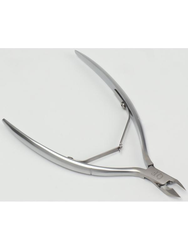Кусачки маникюрные для кутикулы «Premium», двойная пружина, 11,4 см, длина лезвия - 6 мм, цвет серебристый