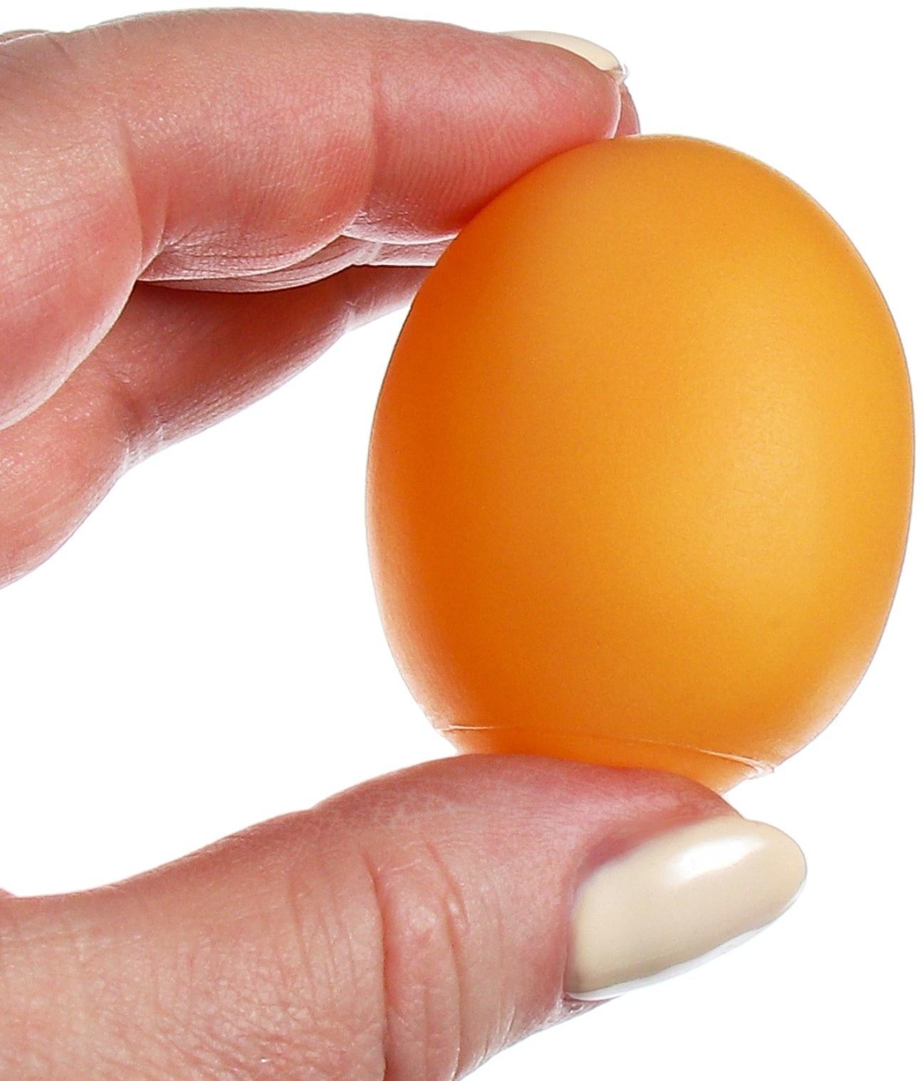 Набор игрушек для ванны «Яички», 6 см, с пищалкой, 3 шт, Крошка Я