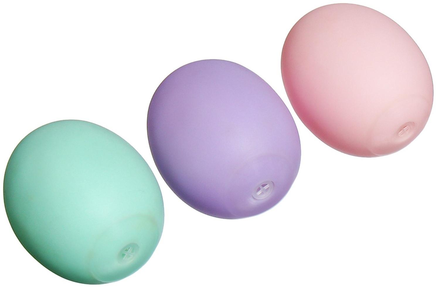 Набор игрушек для ванны «Яички», 6 см, нежные цвета, 3 шт, с пищалкой, Крошка Я