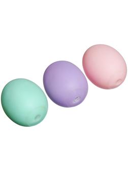 Набор игрушек для ванны «Яички», 6 см, нежные цвета, 3 шт, с пищалкой, Крошка Я