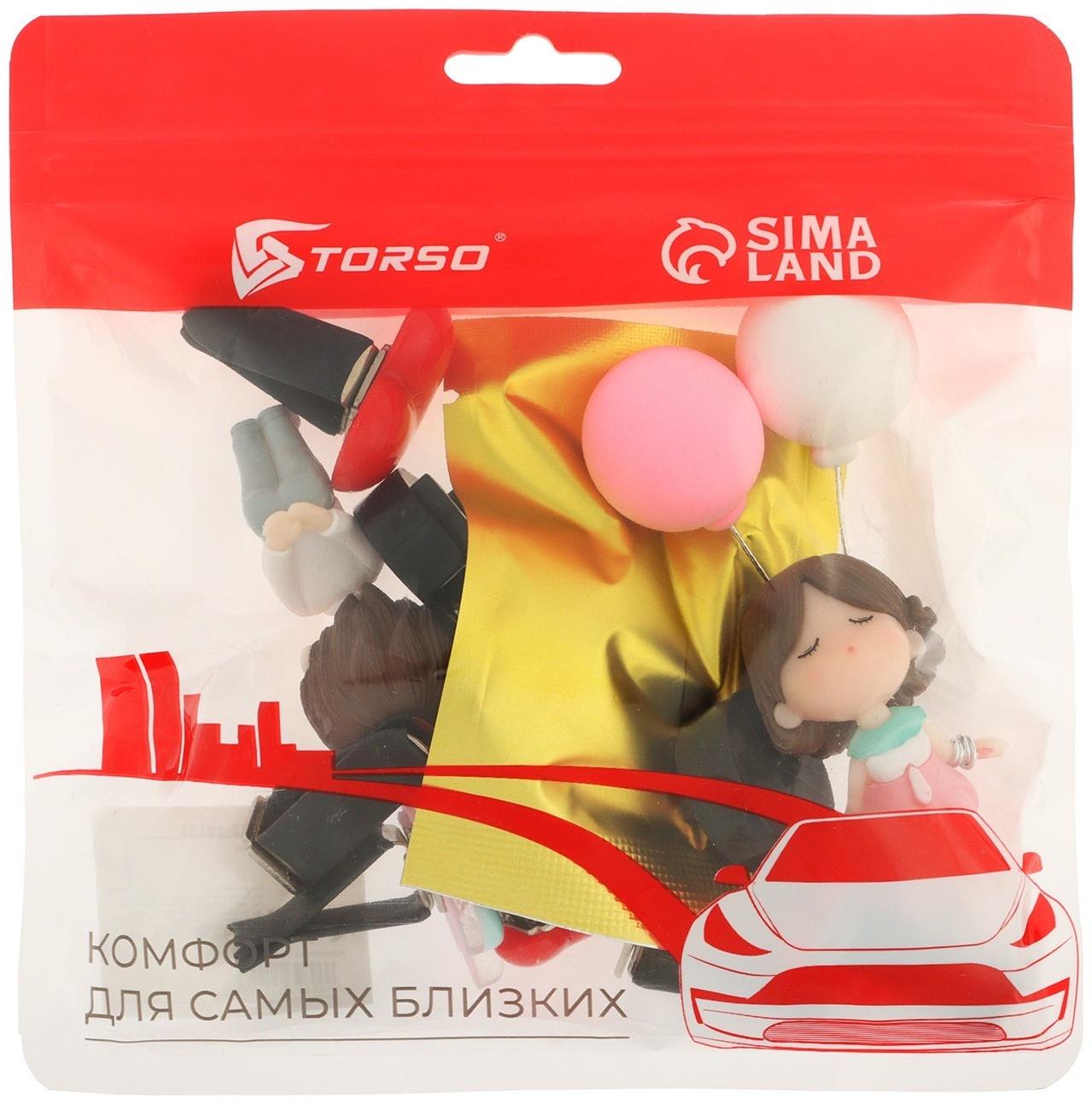 Игрушка в дефлектора авто, влюбленная парочка, к6