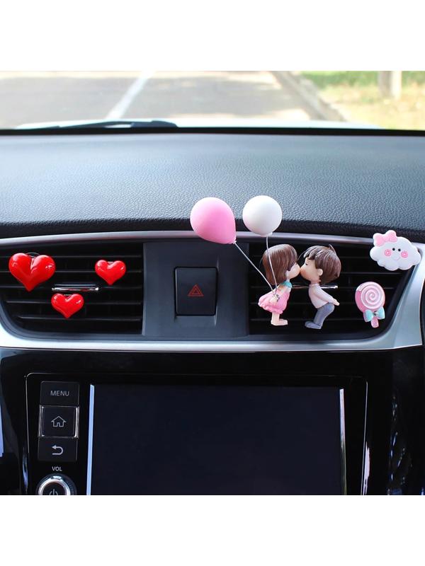 Игрушка в дефлектора авто, влюбленная парочка, к6