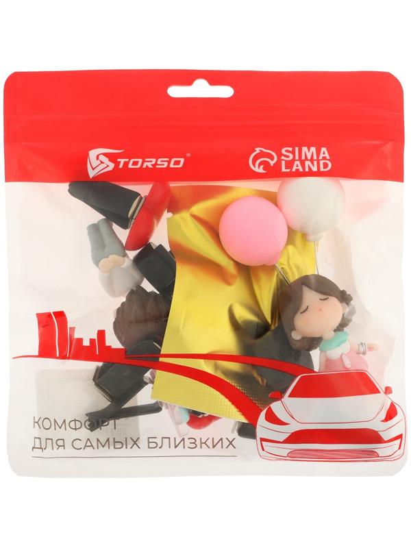 Игрушка в дефлектора авто, влюбленная парочка, к6