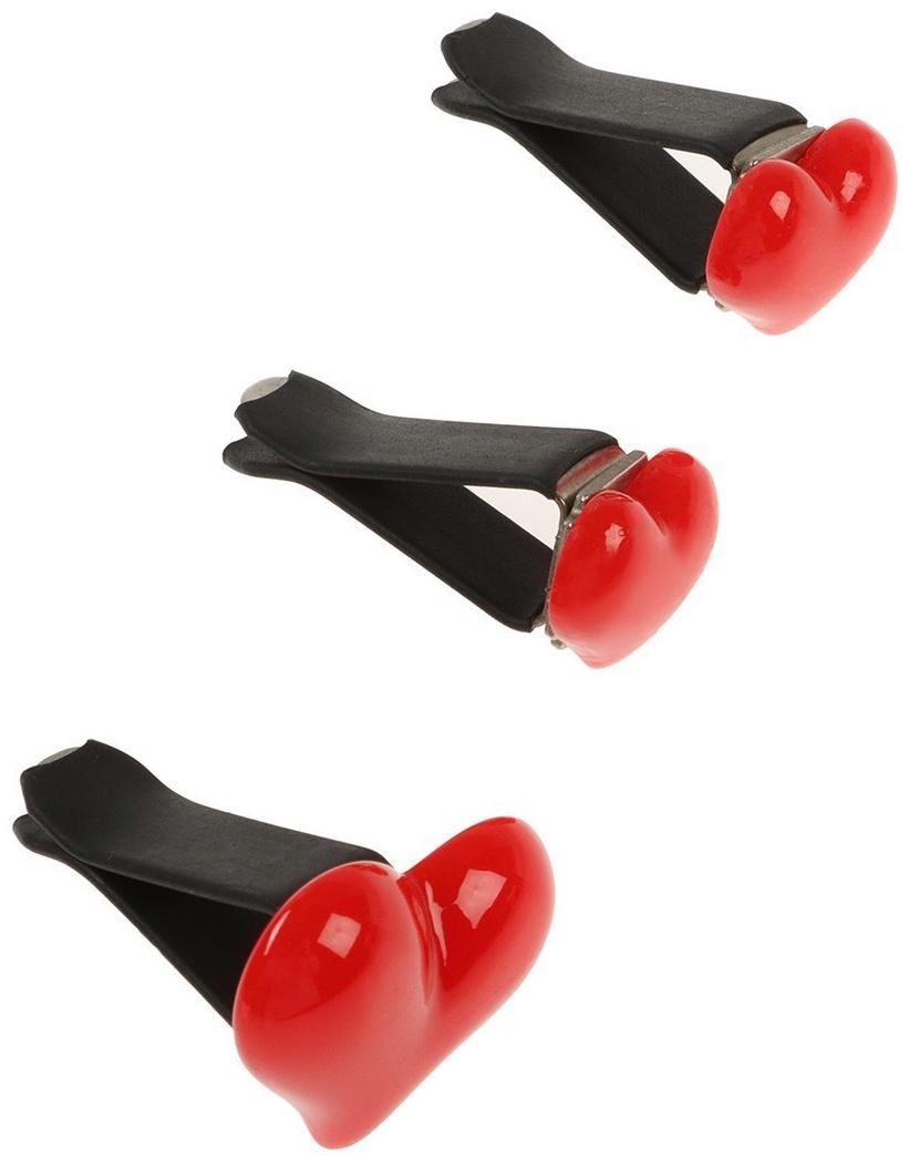 Игрушка в дефлектор авто, Сердечки, к7