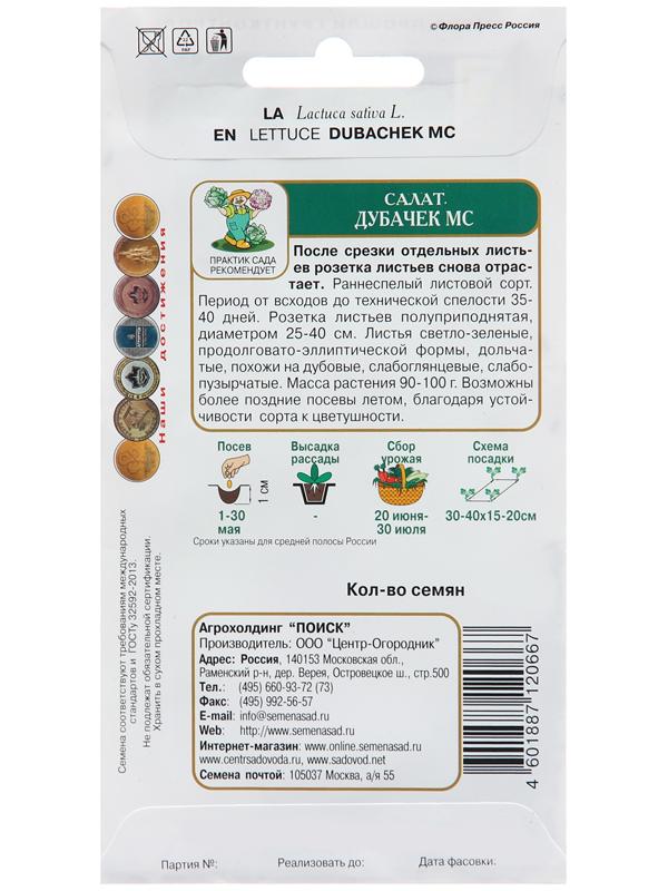 Семена Салат 