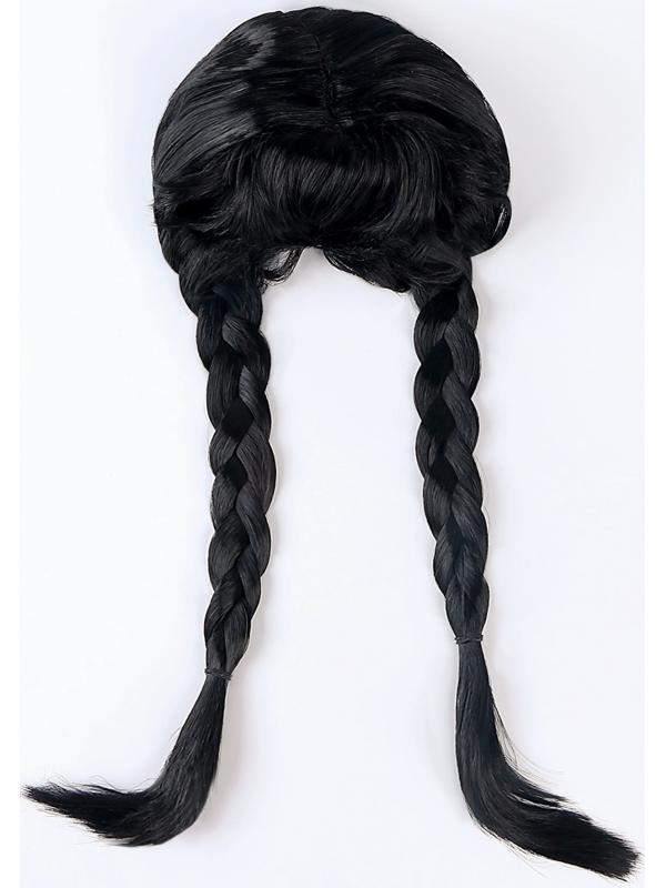 Карнавальное черное платье с белым воротником,атлас,п/э,р-р42,р158