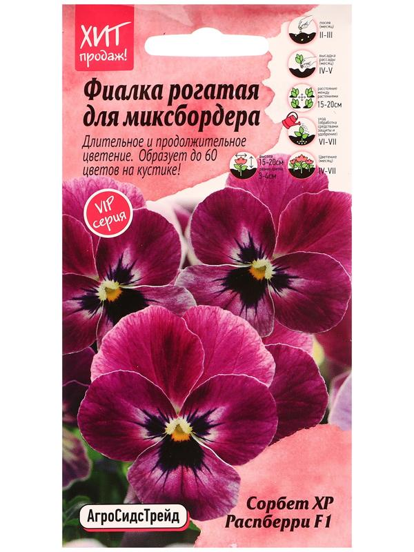 Семена цветов Фиалка рогатая 