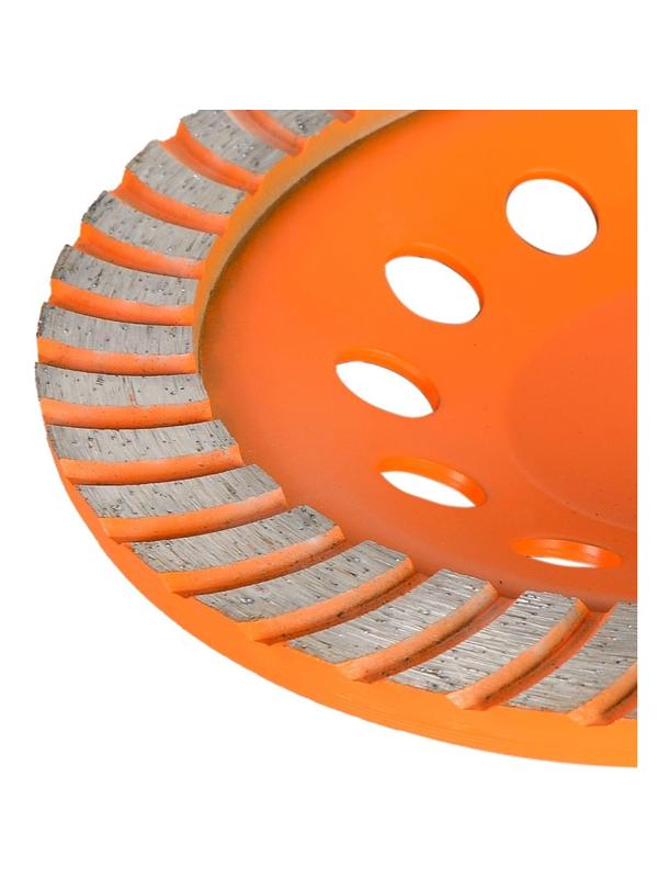 Чашка шлифовальная алмаз. Вихрь зачистная, 230 мм, Турбо (73/10/3/11)