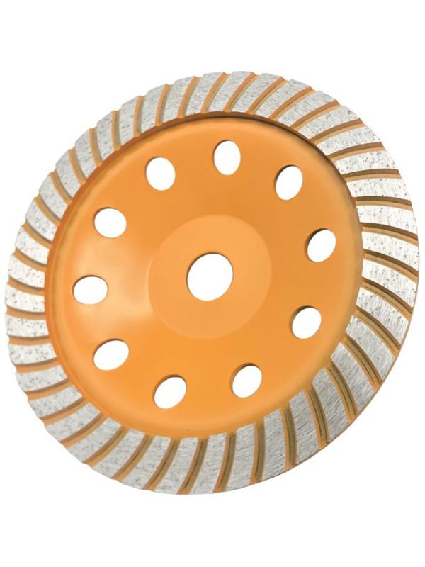 Чашка шлифовальная алмаз. Вихрь зачистная, 230 мм, Турбо (73/10/3/11)