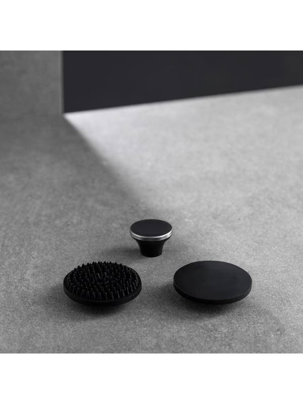 Массажёр для тела Windigo LEM-11, перкуссионный, 25 Вт, 12 насадок, 5 режимов, черный