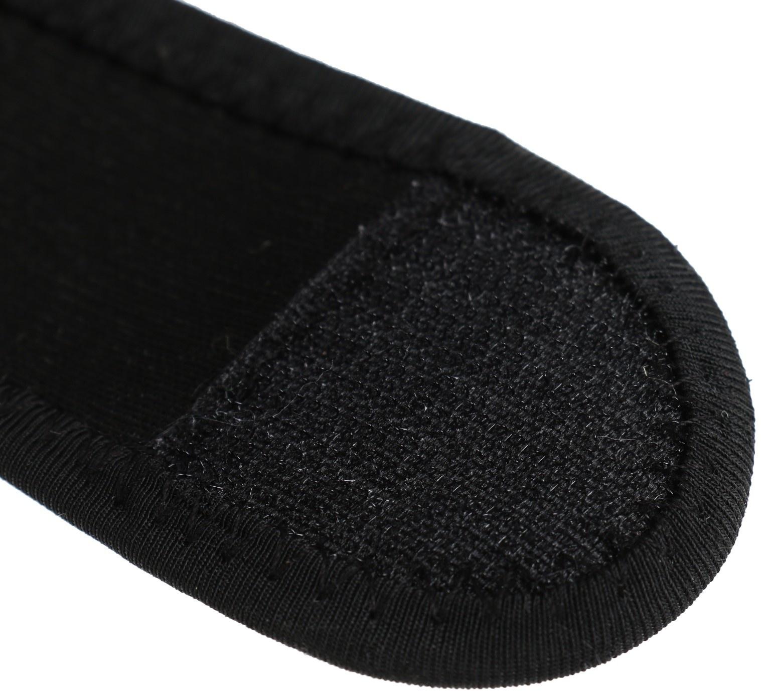 Массажёр для ног Luazon LEM-24 , бандаж на колено, нагрев до 65°С, черный