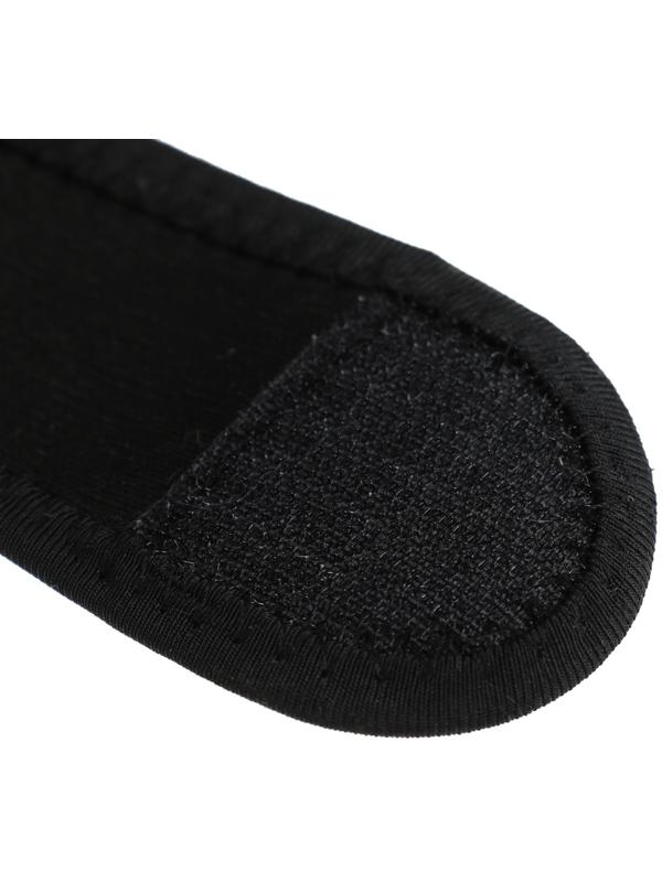 Массажёр для ног Luazon LEM-24 , бандаж на колено, нагрев до 65°С, черный