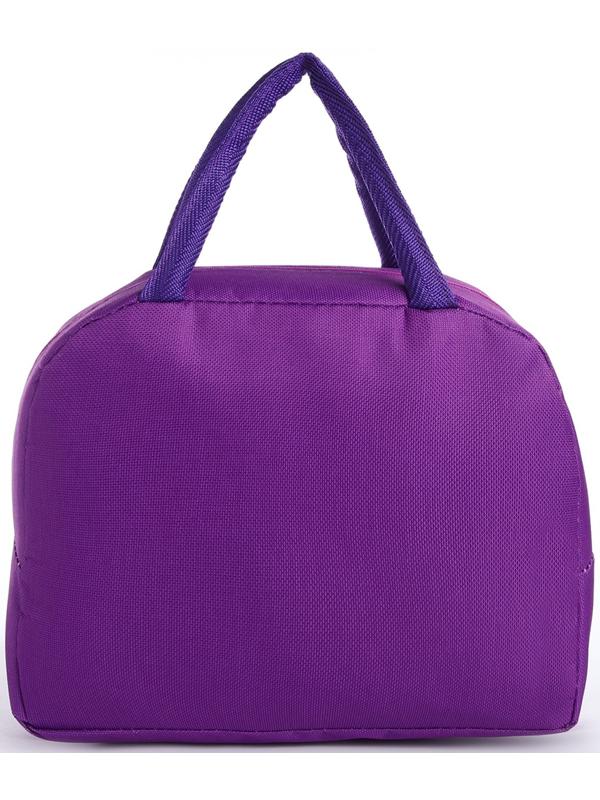 Термосумка на молнии, 5.6 л, цвет фиолетовый