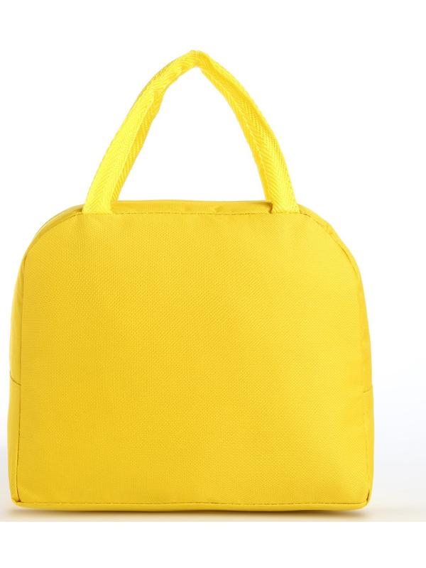 Термосумка на молнии, 5.6 л, цвет жёлтый