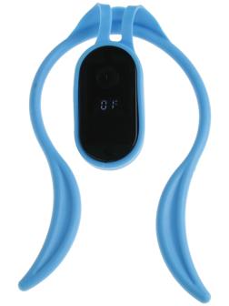 Корректор осанки LEM-27, электрический, миостимулятор, голубой