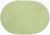 Салфетка сервировочная  «Овал», цв.св-зеленый, 45*30 см