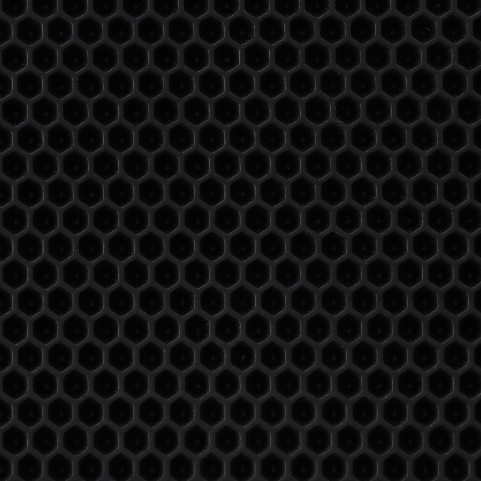 Коврик eva универсальный Grand Caratt, Соты 140 х 66 см, черный