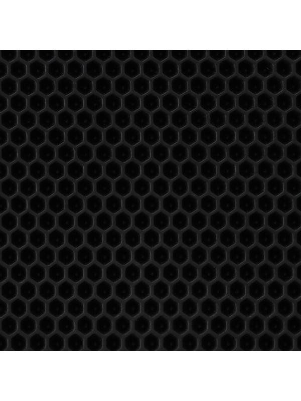 Коврик eva универсальный Grand Caratt, Соты 140 х 66 см, черный