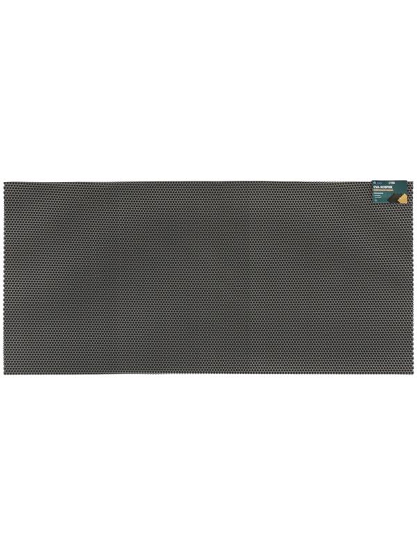 Коврик eva универсальный Grand Caratt, Соты 140 х 66 см, серый