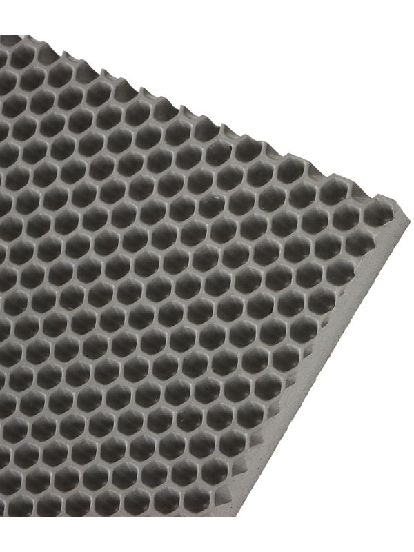 Коврик eva универсальный Grand Caratt, Соты 140 х 66 см, серый