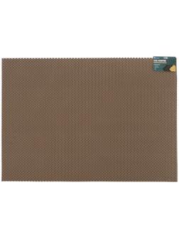 Коврик eva универсальный Grand Caratt, Соты 100 х 70 см, бежевый