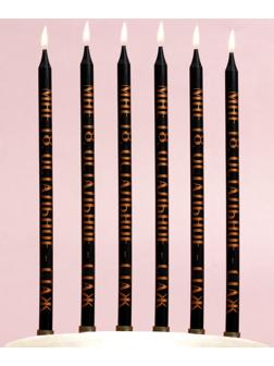 Свечи в торт 