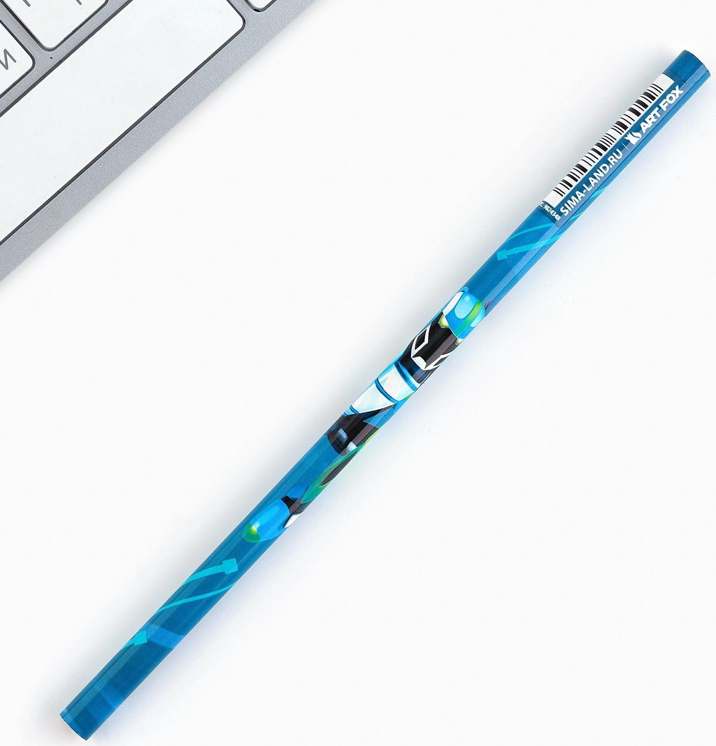 Карандаш чернографитный без ластика «Ты №1»