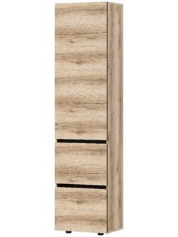 Пенал без ящиков Одри, 501х346х2000, Дуб делано/Венге