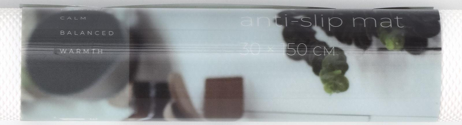 Коврик противоскользящий LaDо́m Elegiam, 30×150 см, цвет белый