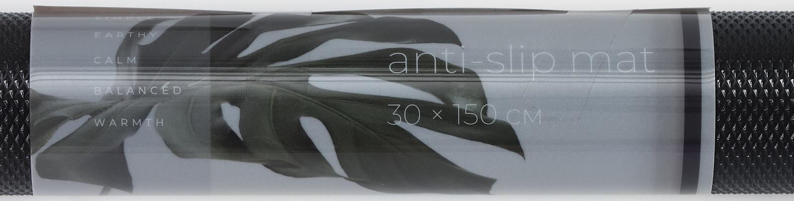 Коврик противоскользящий LaDо́m Elegiam, 30×150 см, цвет чёрный