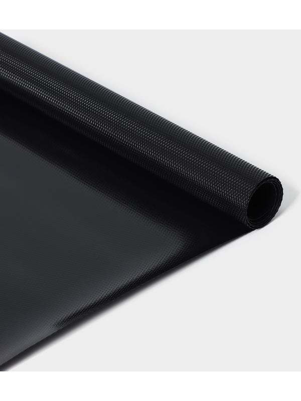 Коврик противоскользящий LaDо́m Elegiam, 30×150 см, цвет чёрный