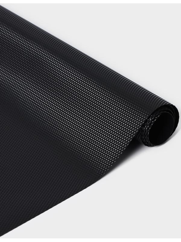 Коврик противоскользящий LaDо́m Elegiam, 30×150 см, цвет чёрный