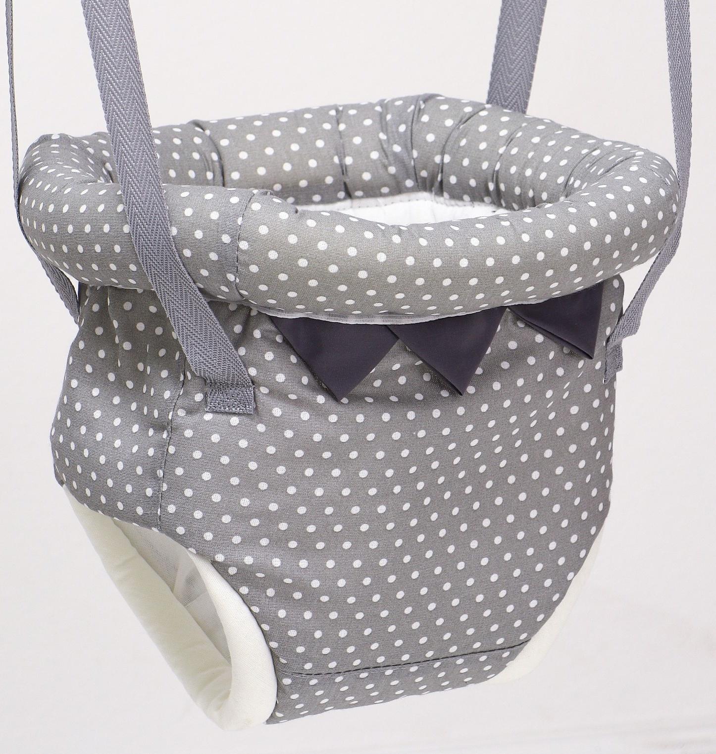 Прыгунки №4, 3в1 «Серый горох» (прыгунки, качели, тарзанка)