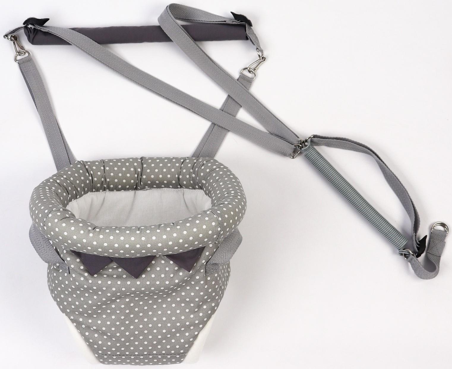 Прыгунки №4, 3в1 «Серый горох» (прыгунки, качели, тарзанка)