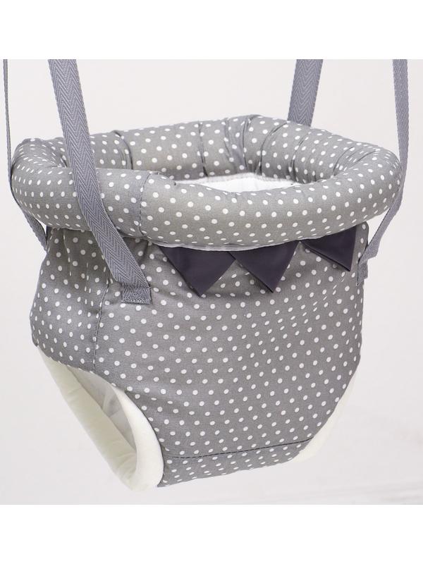 Прыгунки №4, 3в1 «Серый горох» (прыгунки, качели, тарзанка)