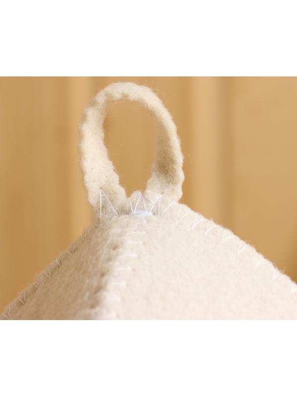 Шапка для бани с вышивкой 