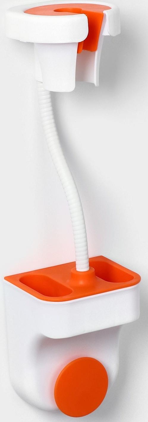 Органайзер для ванных принадлежностей, 33,5×9×7,5 см, цвет белый