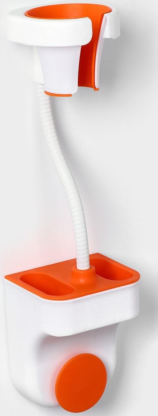 Органайзер для ванных принадлежностей, 33,5×9×7,5 см, цвет белый