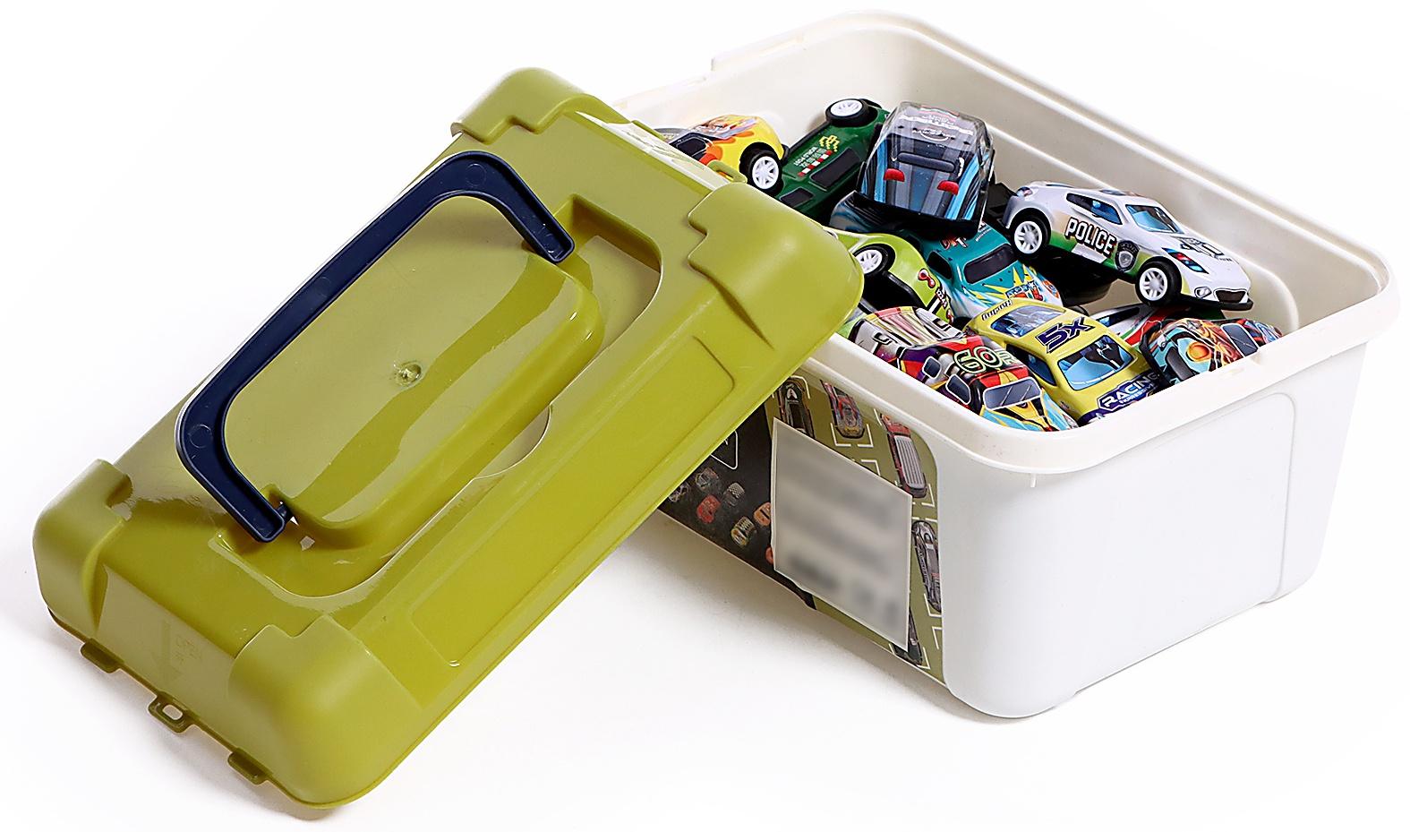 Набор машин «Ралли», 30 штук в чемодане