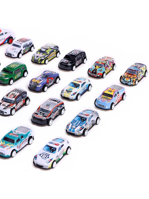 Набор машин «Ралли», 30 штук в чемодане