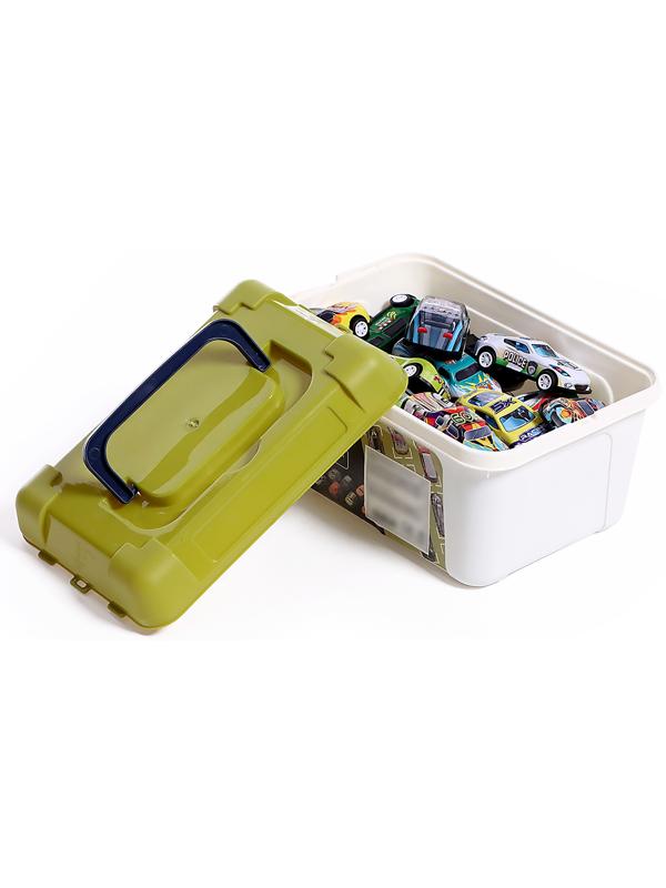 Набор машин «Ралли», 30 штук в чемодане