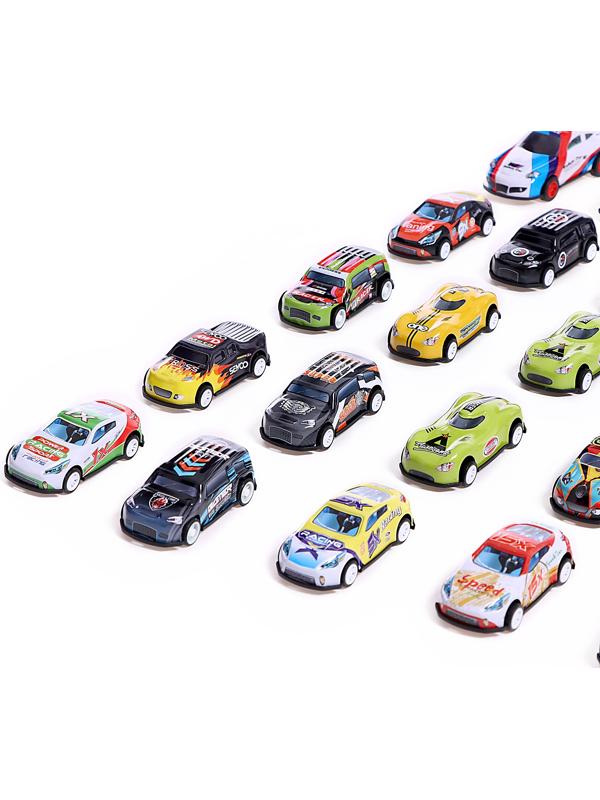 Набор машин «Ралли», 30 штук в чемодане