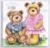Салфетки бумажные «Медвежата», 33х33 см, набор 20 шт