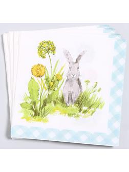 Салфетки бумажные «Серый кролик», 33х33 см, набор 20 шт