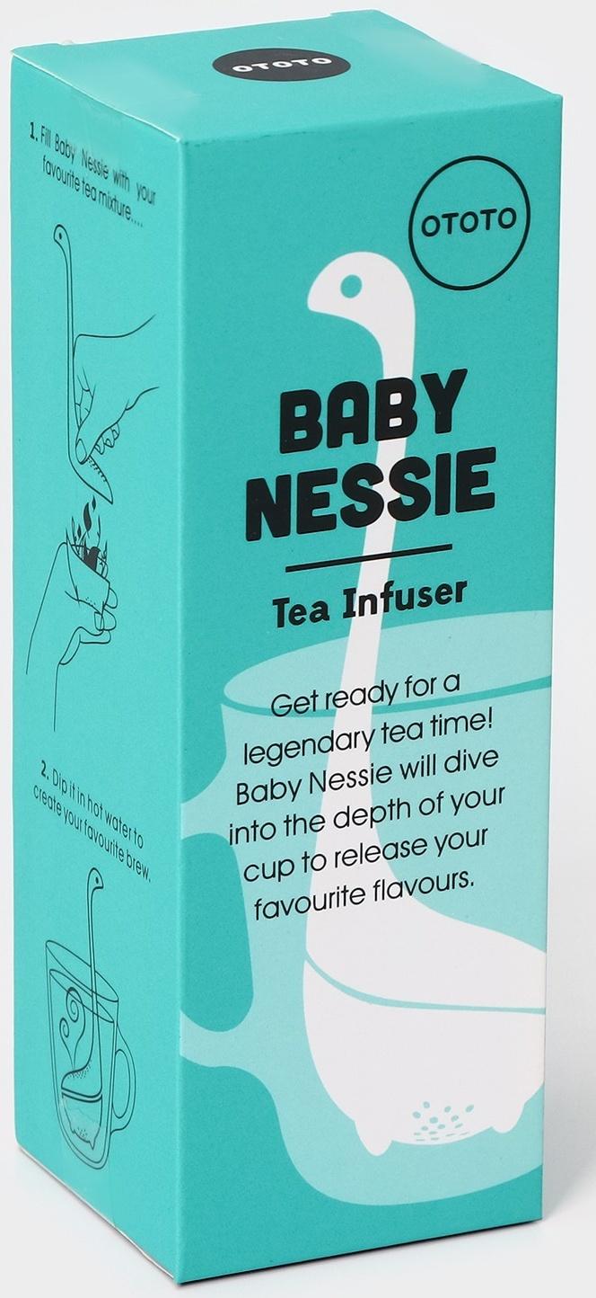 Ситечко для заваривания чая «Динозавр», 14,5 см, цвет бирюзовый