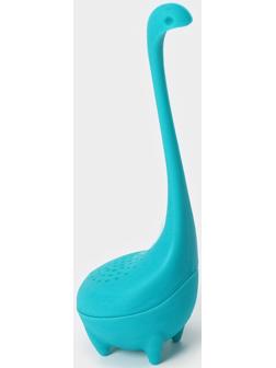 Ситечко для заваривания чая «Динозавр», 14,5 см, цвет бирюзовый