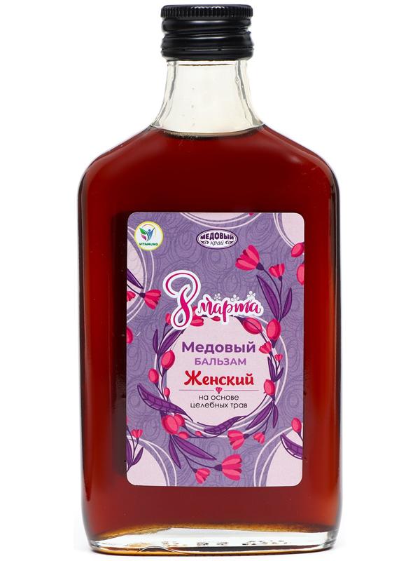 Медовый бальзам алтайский Женский, 8 марта, 250 мл