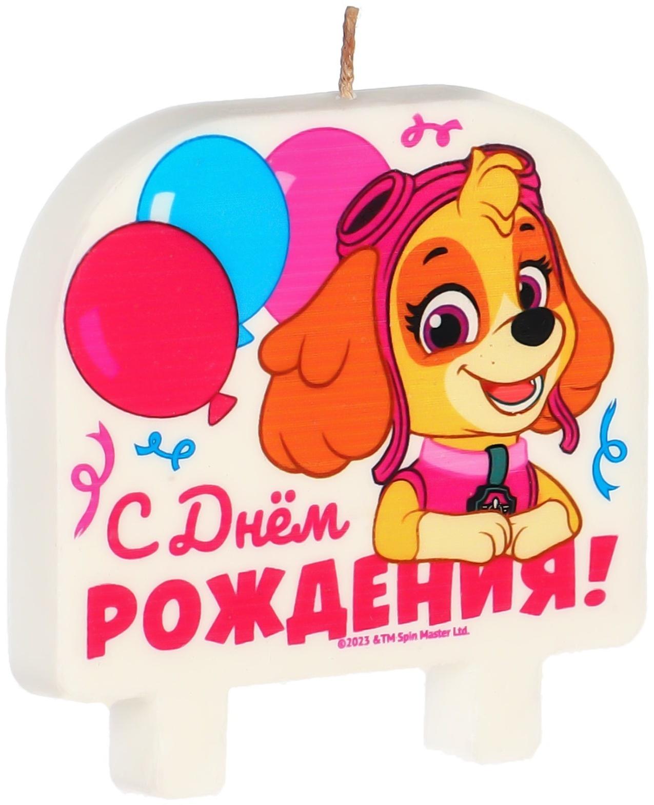 Свеча в торт 