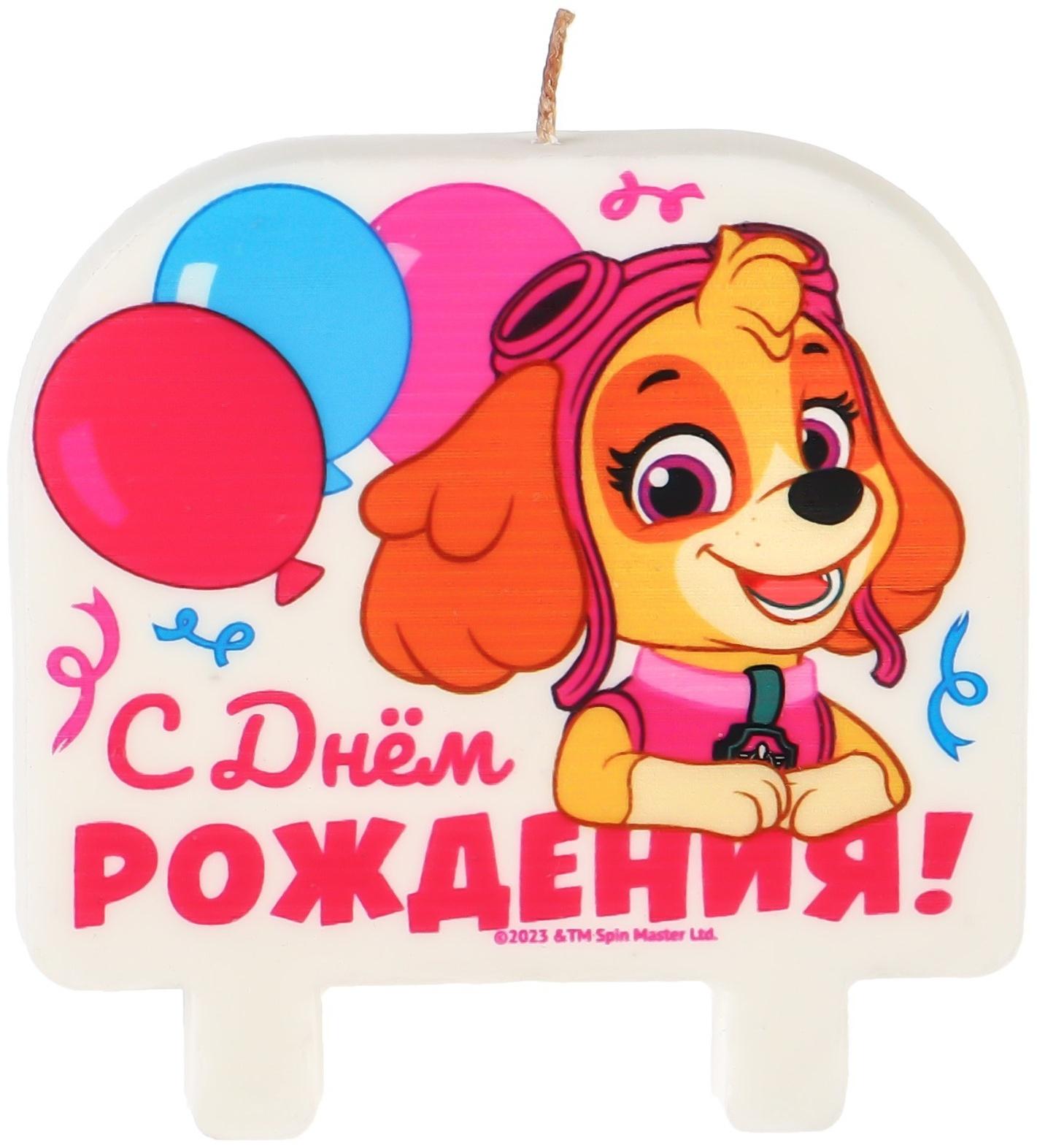 Свеча в торт 